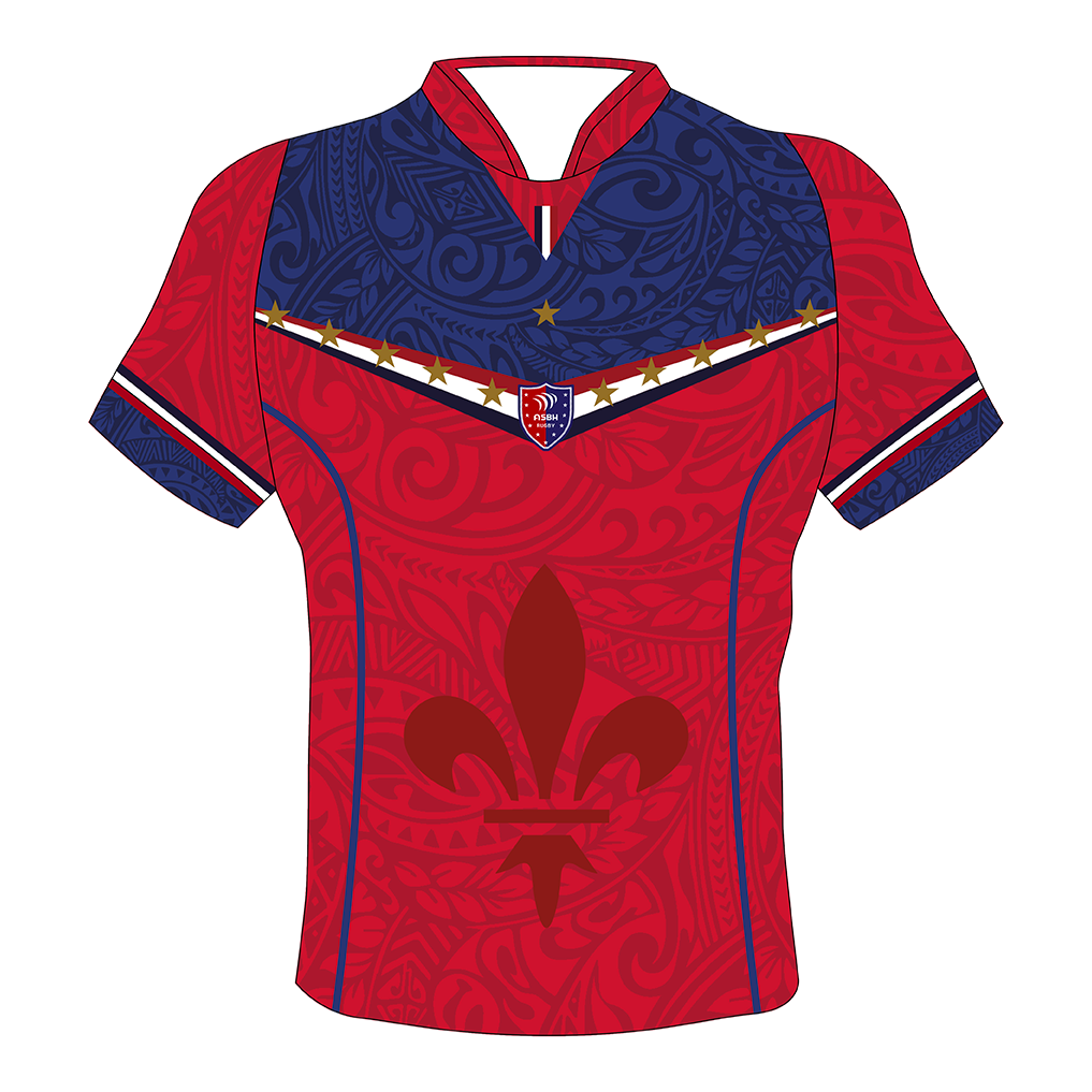 Maillot AS Béziers Hérault