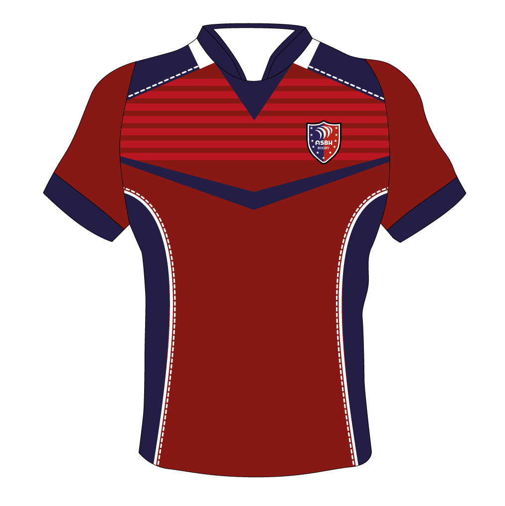 Maillot AS Béziers Hérault