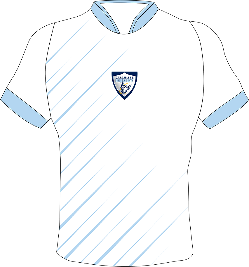 Maillot Rugby Colomiers N°19 – Proact Moulant XL, Porté Par Joueur